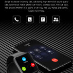 HW22 Pro 1.75インチ HDスクリーン スマートウォッチ、Bluetooth通話／体温モニタリング対応