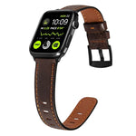 Apple Watch Series 用 レトロレザーワッチバンド、7 41mm / 6&SE&5&4 40mm / 3&2&1 38mm、7 45mm / 6&SE&5&4 44mm / 3&2&1 42mm