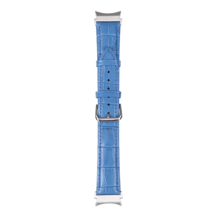 スラブテクスチャー レザーウォッチバンド、Samsung Galaxy Watch4 40mm/44mm用
