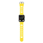 Apple Watch Series 用 ホローシリコンウォッチバンド、7 41mm / 6&SE&5&4 40mm / 3&2&1 38mm、7 45mm / 6&SE&5&4 44mm / 3&2&1 42mm