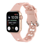 Apple Watch Series 用 ホローシリコンウォッチバンド、7 41mm / 6&SE&5&4 40mm / 3&2&1 38mm、7 45mm / 6&SE&5&4 44mm / 3&2&1 42mm