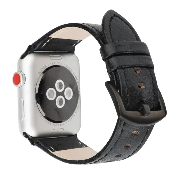 グリッター本革ウォッチバンド Apple Watchシリーズ用、7 41mm / 6&SE&5&4 40mm / 3&2&1 38mm、7 45mm / 6&SE&5&4 44mm / 3&2&1 42mm
