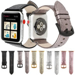 グリッター本革ウォッチバンド Apple Watchシリーズ用、7 41mm / 6&SE&5&4 40mm / 3&2&1 38mm、7 45mm / 6&SE&5&4 44mm / 3&2&1 42mm