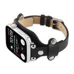 ブレスレット本革ウォッチバンド Apple Watchシリーズ用、7 41mm / 6&SE&5&4 40mm / 3&2&1 38mm、7 45mm / 6&SE&5&4 44mm / 3&2&1 42mm