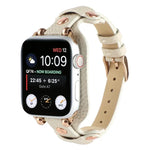 ブレスレット本革ウォッチバンド Apple Watchシリーズ用、7 41mm / 6&SE&5&4 40mm / 3&2&1 38mm、7 45mm / 6&SE&5&4 44mm / 3&2&1 42mm