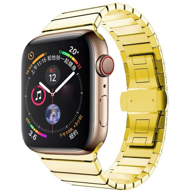 ワンビーズスチールバタフライバックルウォッチバンド Apple Watchシリーズ用、Apple Watchシリーズ 8&7 41mm用、Apple Watch Ultra 49mm / シリーズ 8&7 45mm用、7 41mm / 6&SE&5&4 40mm / 3&2&1 38mm、7 45mm / 6&SE&5&4 44mm / 3&2&1 42mm