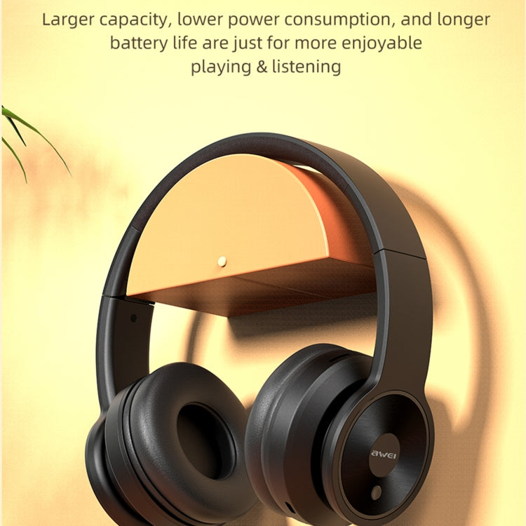 awei A996BL 折りたたみワイヤレスBluetoothヘッドホン、A996BL