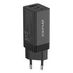 awei PD9 65W GaN 急速充電トラベルチャージャー、EUプラグ