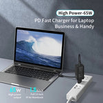 awei PD9 65W GaN 急速充電トラベルチャージャー、EUプラグ
