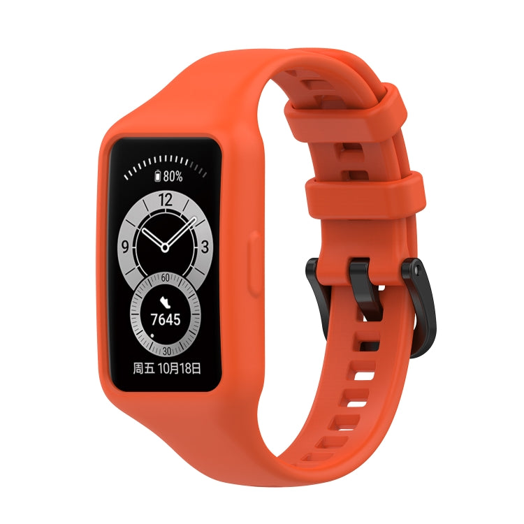 Integrated Silicone Watch Band, For Huawei Band 7