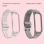 変色防止ライトTPUウォッチバンド、Samsung Galaxy Fit 2 SM-R220用