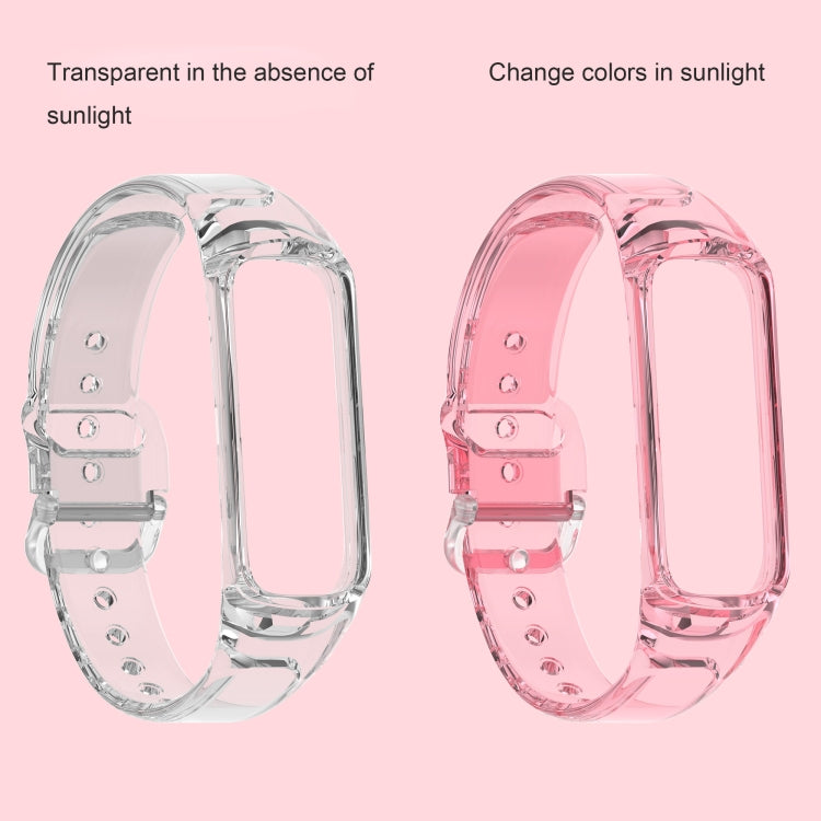 変色防止ライトTPUウォッチバンド、Samsung Galaxy Fit 2 SM-R220用
