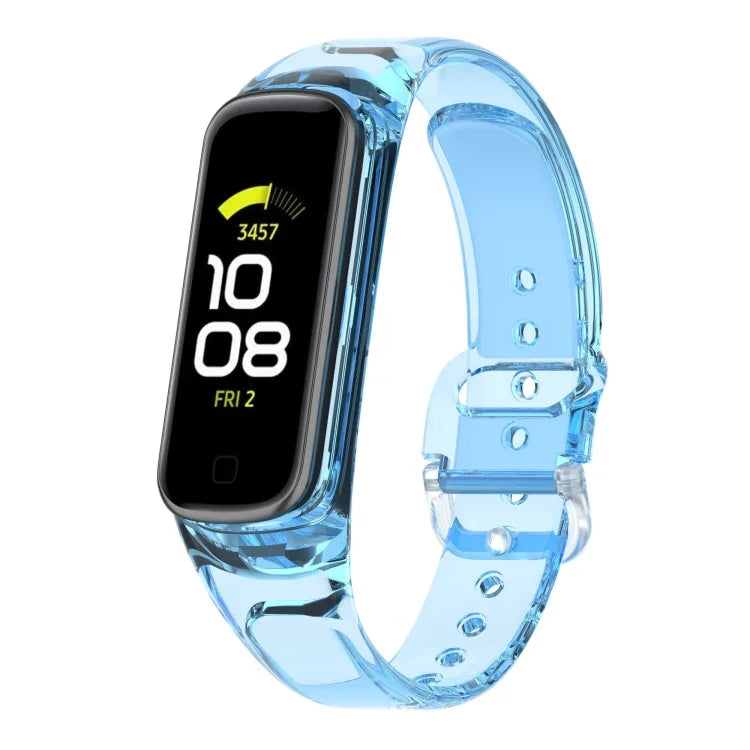 変色防止ライトTPUウォッチバンド、Samsung Galaxy Fit 2 SM-R220用