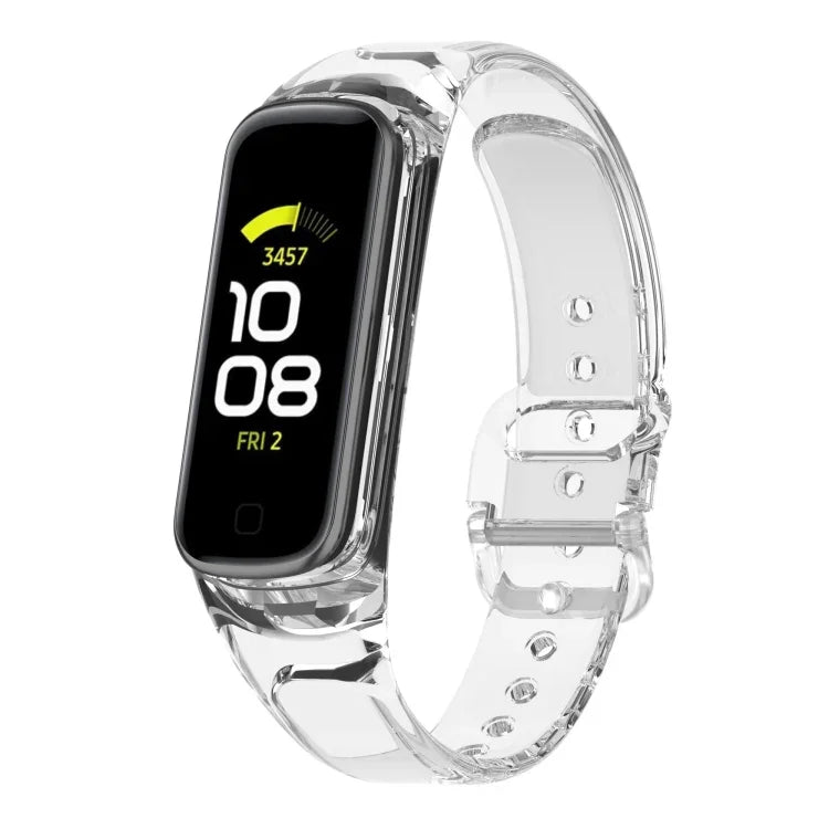 変色防止ライトTPUウォッチバンド、Samsung Galaxy Fit 2 SM-R220用