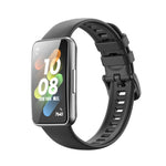 Pure Color Silicone Watch Band, For Huawei Band 7 / Honor Band 7