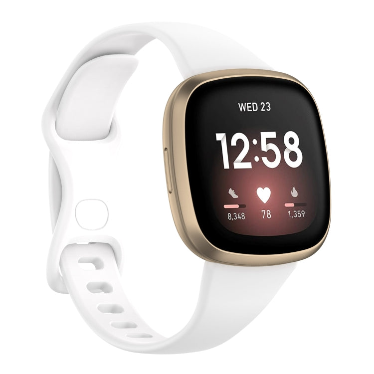 For Fitbit Versa 4 / Versa 3 / Sense Universal TPU Watch Band, S, L