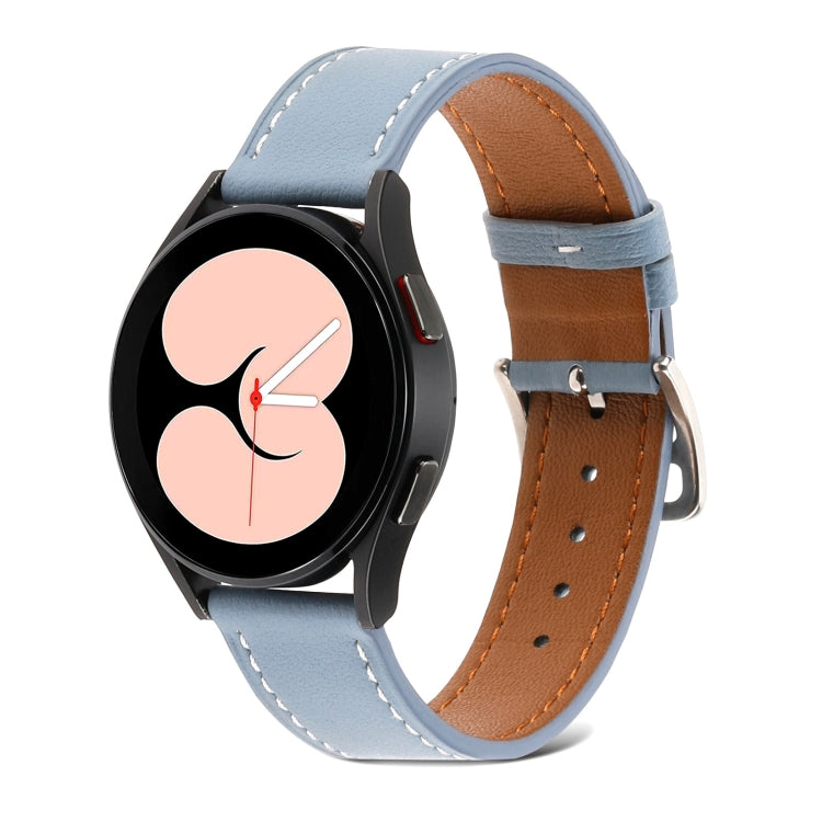 プレーン織り革ウォッチバンド、Samsung Galaxy Watch4 40mm / 44mm用