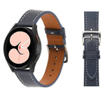 プレーン織り革ウォッチバンド、Samsung Galaxy Watch4 40mm / 44mm用