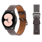プレーン織り革ウォッチバンド、Samsung Galaxy Watch4 40mm / 44mm用