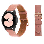 プレーン織り革ウォッチバンド、Samsung Galaxy Watch4 40mm / 44mm用
