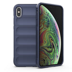 Magic Shield TPU + Flannel Phone Case, For iPhone XS Max