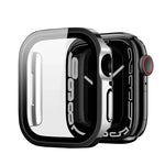 DUX DUCIS 電気めっきPCウォッチケース Apple Watchシリーズ用、Apple Watchシリーズ 9 / 8 / 7 45mm用