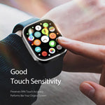 DUX DUCIS 電気めっきPCウォッチケース Apple Watchシリーズ用、Apple Watchシリーズ 9 / 8 / 7 45mm用