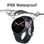 S20S 1.4インチ HDスクリーンスマートウォッチ、IP68防水、音楽コントロール / Bluetooth写真撮影 / 心拍数モニター / 血圧モニター対応