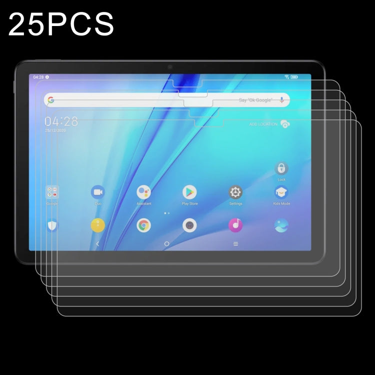 25枚セット 9H 2.5D 耐爆強化ガラスフィルム TCL Tab 10s / Enjoy 2 / T10 / T10S / Honor X8 / Honor 8 Lite / Lenovo K10C X6E6F / Teclast P30T用, TCL Tab 10s / Enjoy 2 / T10 / T10S / Honor X8 / Honor 8 Lite用（25枚セット）