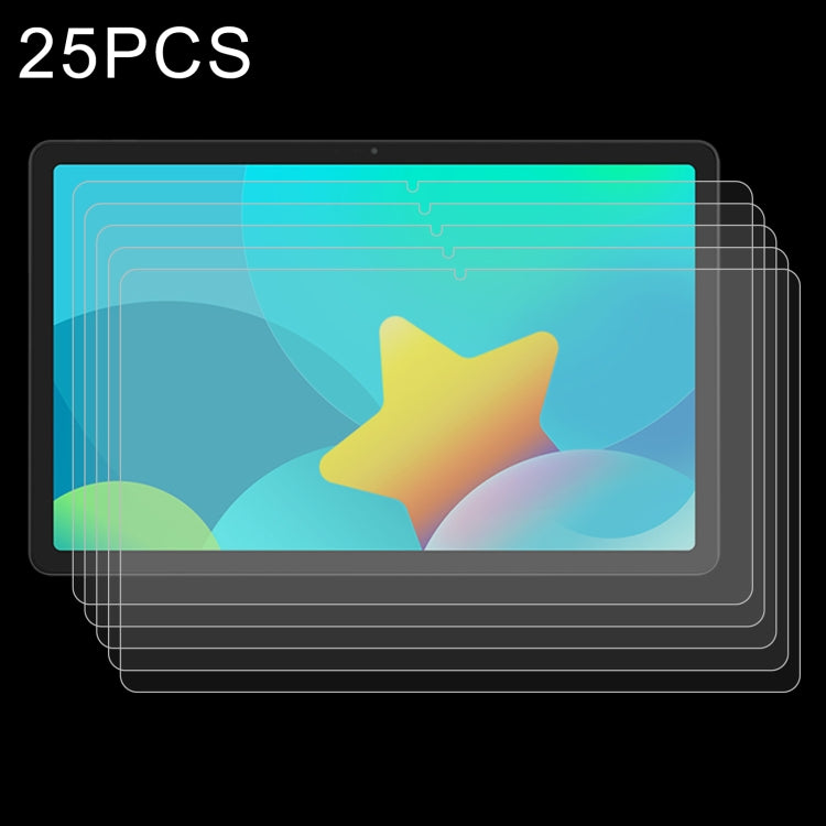 25枚セット 9H 2.5D 耐爆強化ガラスフィルム TCL Tab 10s / Enjoy 2 / T10 / T10S / Honor X8 / Honor 8 Lite / Lenovo K10C X6E6F / Teclast P30T用, TCL Tab 10s / Enjoy 2 / T10 / T10S / Honor X8 / Honor 8 Lite用（25枚セット）