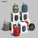 HOPESTAR P20 mini 防水ワイヤレスBluetoothスピーカー、P20 mini（グレー）、P20 mini（ブルー）、P20 mini（ブラック）、P20 mini（レッド）