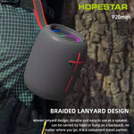 HOPESTAR P20 mini 防水ワイヤレスBluetoothスピーカー、P20 mini（グレー）、P20 mini（ブルー）、P20 mini（ブラック）、P20 mini（レッド）