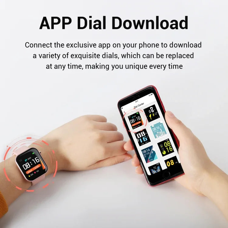 Z11 1.54インチ IPSスクリーンスマートウォッチ、睡眠モニター / Bluetooth写真撮影 / 心拍数モニター / 血圧モニター対応