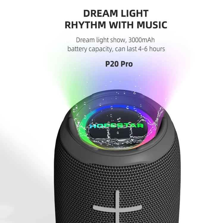 HOPESTAR P20 Pro 防水ワイヤレスBluetoothスピーカー、P20 Pro（グレー）、P20 Pro（ブルー）、P20 Pro（ブラック）、P20 Pro（レッド）