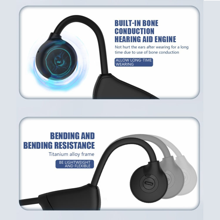 BH328 Bluetooth 5.3防水骨伝導スポーツBluetoothイヤホン、BH328