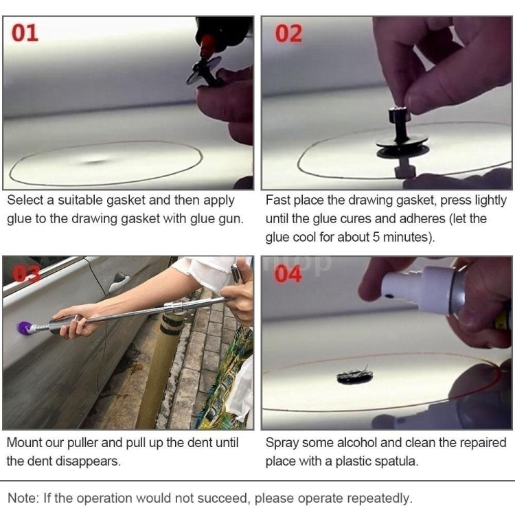 D3 96 in 1 Car Paintless Dent Dings Repair Lifter Tools Kit, D3 96 in 1 EU Plug, D3 96 in 1 US Plug, D3 96 in 1 UK Plug, D3 96 in 1 Cigarette Lighter Plug