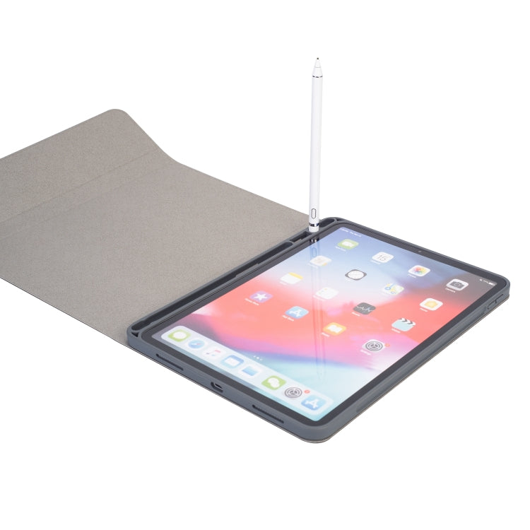 RK11A バックライト TPU マルチカラ―ライト Bluetoothキーボード 横開き レザーケース iPad Pro 11 2020 / 2018用 ホルダー＆ペンスロット付き