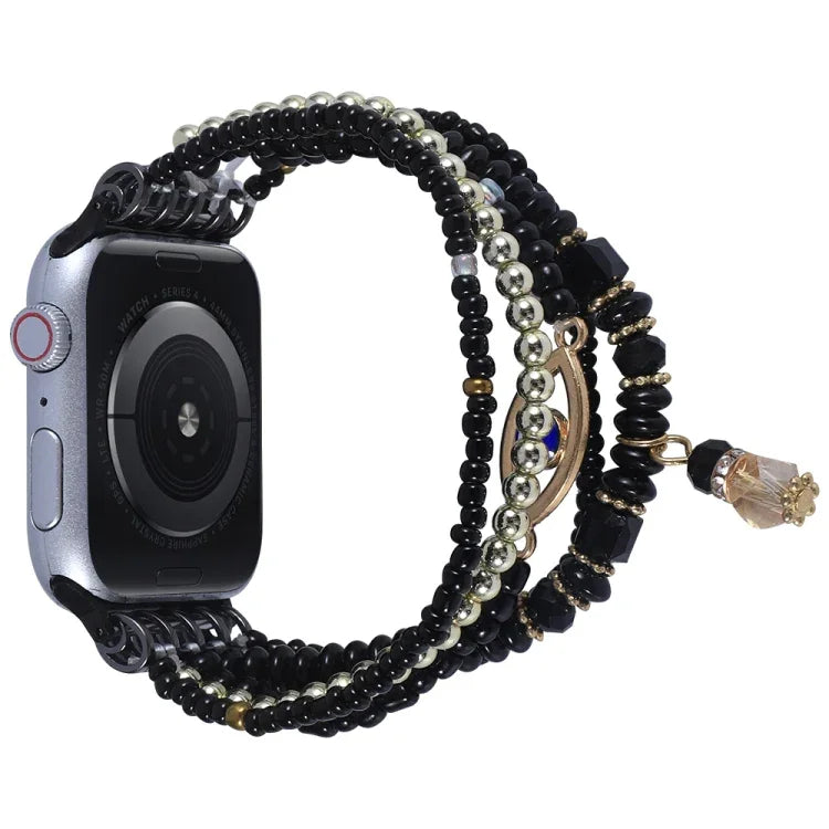 アイビーズチェーンウォッチバンド Apple Watchシリーズ用、7 41mm / 6&SE&5&4 40mm / 3&2&1 38mm、7 45mm / 6&SE&5&4 44mm / 3&2&1 42mm