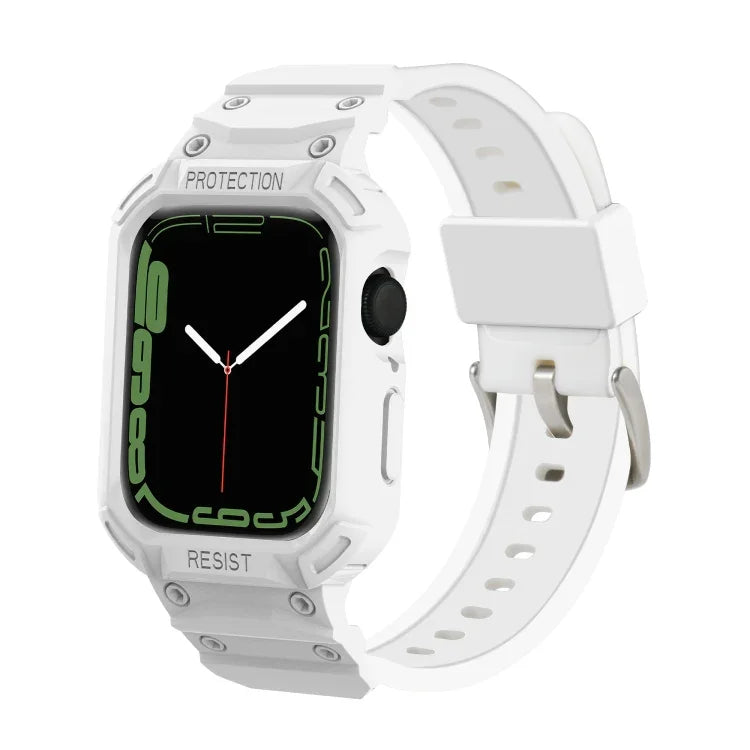 一体型TPUウォッチバンド Apple Watchシリーズ用、7 41mm / 6&SE&5&4 40mm / 3&2&1 38mm、7 45mm / 6&SE&5&4 44mm / 3&2&1 42mm