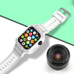 一体型TPUウォッチバンド Apple Watchシリーズ用、7 41mm / 6&SE&5&4 40mm / 3&2&1 38mm、7 45mm / 6&SE&5&4 44mm / 3&2&1 42mm