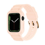 一体型TPUウォッチバンド Apple Watchシリーズ用、7 41mm / 6&SE&5&4 40mm / 3&2&1 38mm、7 45mm / 6&SE&5&4 44mm / 3&2&1 42mm