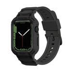 一体型TPUウォッチバンド Apple Watchシリーズ用、7 41mm / 6&SE&5&4 40mm / 3&2&1 38mm、7 45mm / 6&SE&5&4 44mm / 3&2&1 42mm