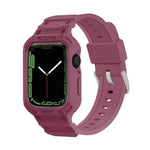 一体型TPUウォッチバンド Apple Watchシリーズ用、7 41mm / 6&SE&5&4 40mm / 3&2&1 38mm、7 45mm / 6&SE&5&4 44mm / 3&2&1 42mm