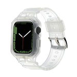 一体型TPUウォッチバンド Apple Watchシリーズ用、7 41mm / 6&SE&5&4 40mm / 3&2&1 38mm、7 45mm / 6&SE&5&4 44mm / 3&2&1 42mm