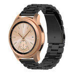 46mm 三連パール スチールウォッチストラップ、Galaxy Watch用