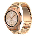 46mm 三連パール スチールウォッチストラップ、Galaxy Watch用