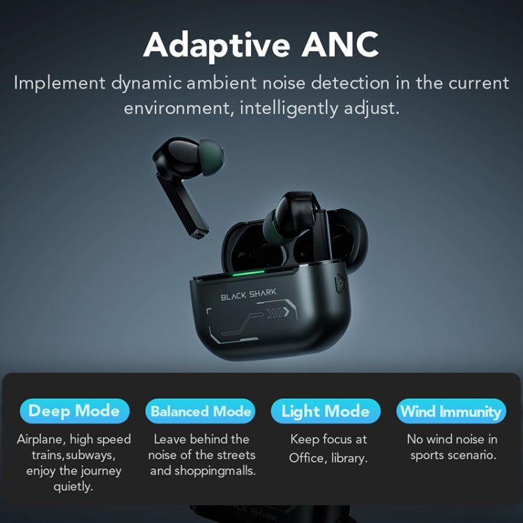 オリジナルXiaomi Black SharkノイズリダクションTrue Wireless Bluetoothイヤホン