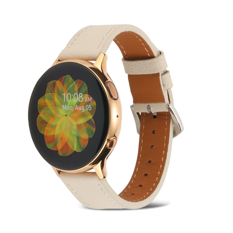 本革ウォッチバンド、Samsung Galaxy Watch4 20mm用