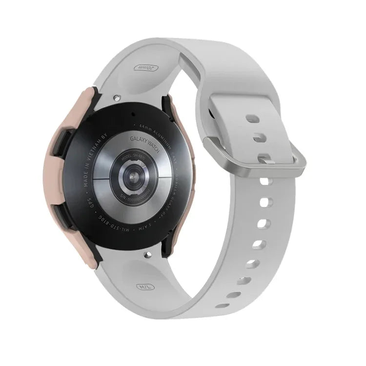 PCフレーム ハーフパックウォッチケース スケール付き、Samsung Galaxy Watch4 40mm用、Samsung Galaxy Watch4 44mm用