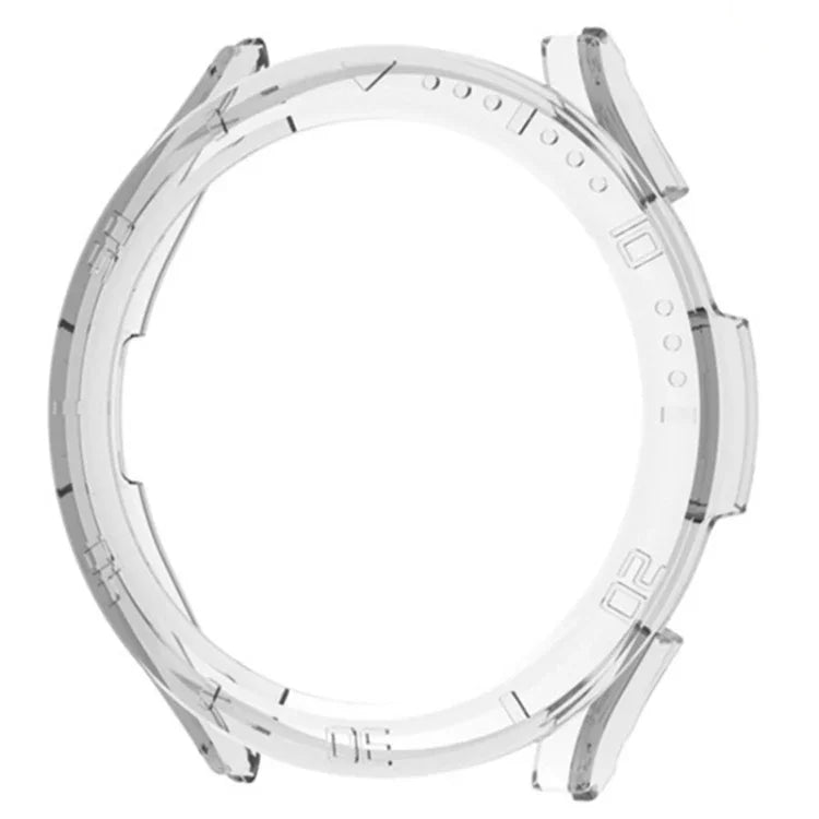 PCフレーム ハーフパックウォッチケース スケール付き、Samsung Galaxy Watch4 40mm用、Samsung Galaxy Watch4 44mm用
